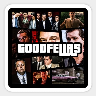 Goodfellas grand theft auto Sticker